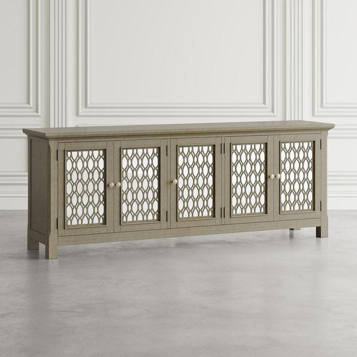 Isabella 86" Sideboard Cabinet (Champagne)