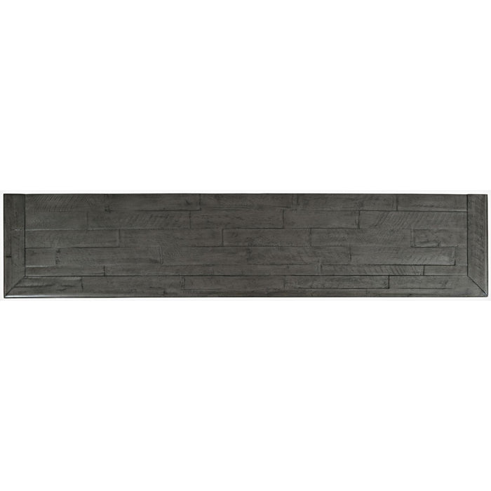 Rustic Shores 70" Sideboard Cabinet (Distressed Stone)