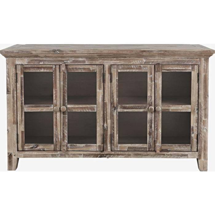 Rustic Shores 54" Credenza Cabinet (Grey)