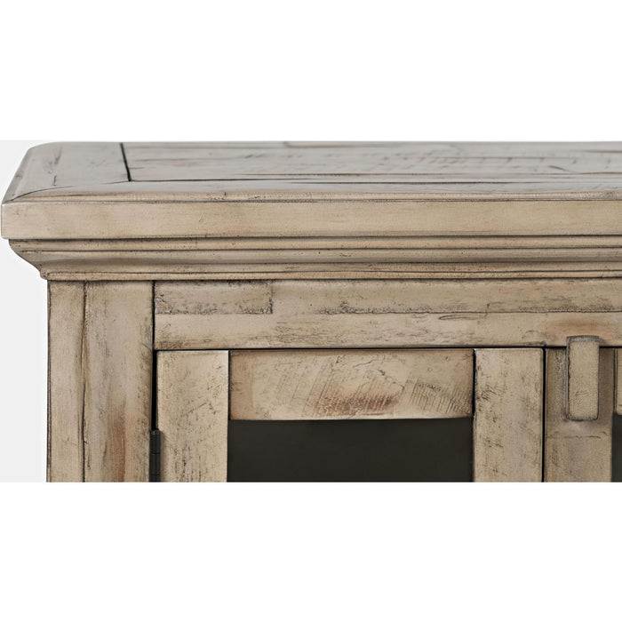 Rustic Shores 70" Sideboard Cabinet (Distressed Grey)