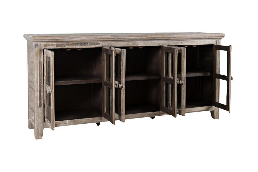 Rustic Shores 70" Accent Cabinet (Stone)