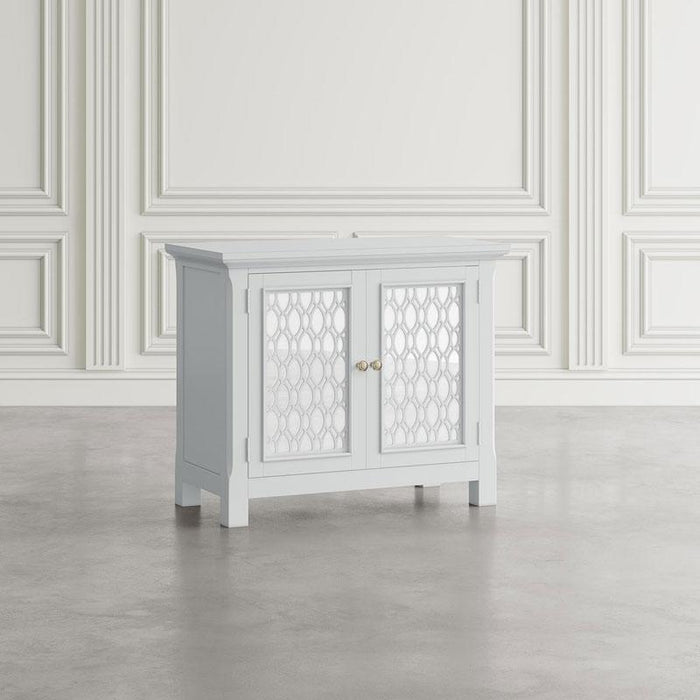 Isabella 38" KD MRD Accent - White - Champagne
