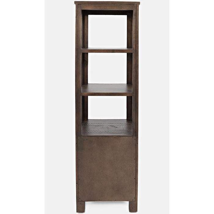 Madison County 22" Media Pier (Barnwood Brown)