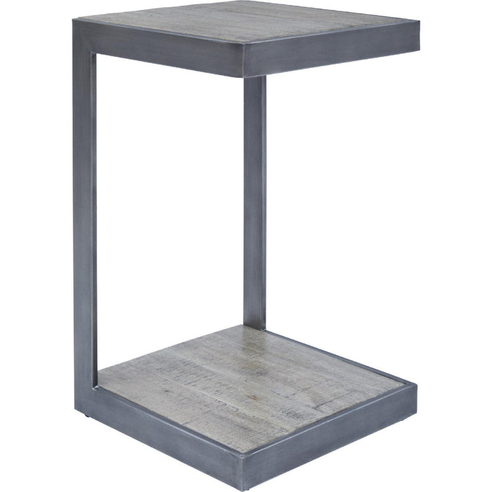 Global Archive C End Table (Antique Grey)