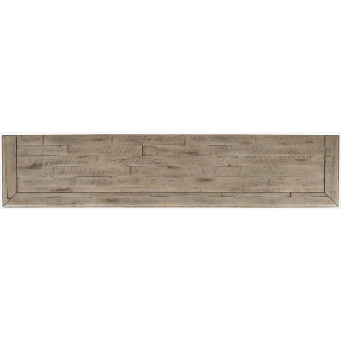 Rustic Shores 70" Sideboard Cabinet (Distressed Grey)