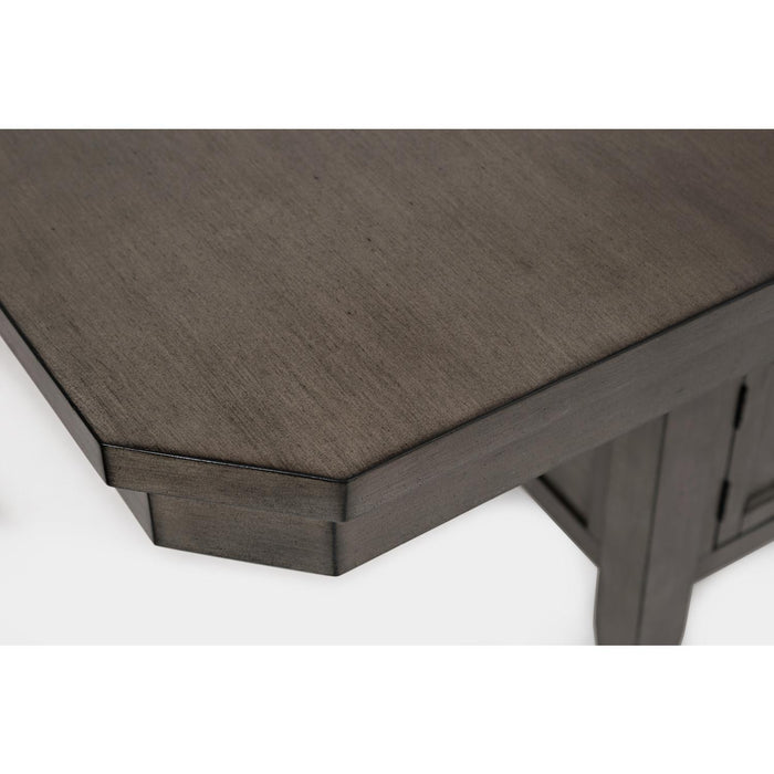 Manchester 78" Standard or Counter Height Dining Table (Grey)