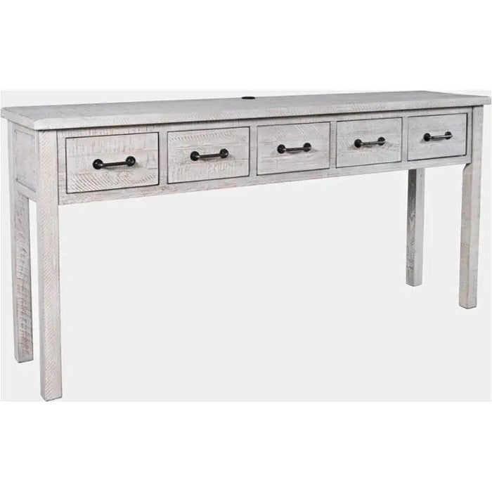 North Coast 5 Drawer Console Table