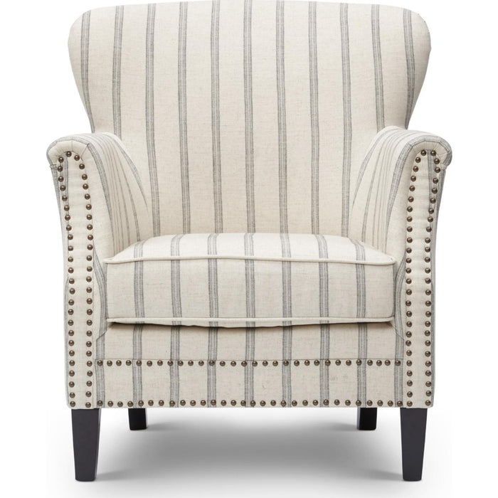 Layla Accent Chair (Flax Fabric)