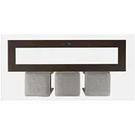 Urban Icon 4 Piece Counter Dining Table Set (Merlot)