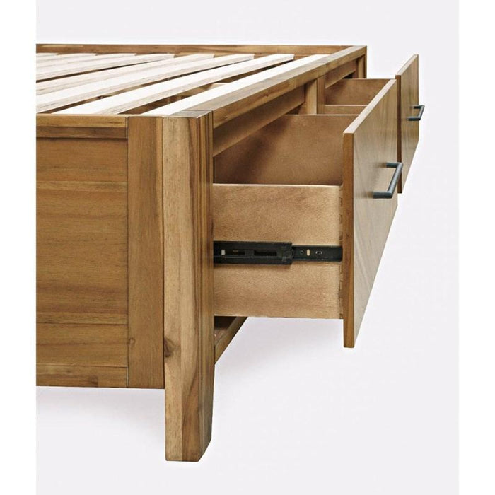 Eloquence King Storage Bed (Natural)