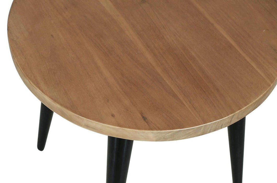 Prelude Round End Table (Suede)