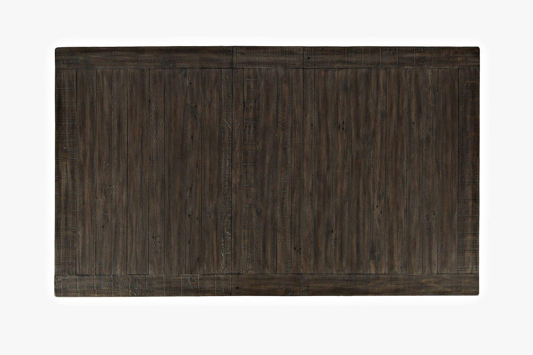 Madison County 60" High Low Ext Dining Table (Barnwood Brown)