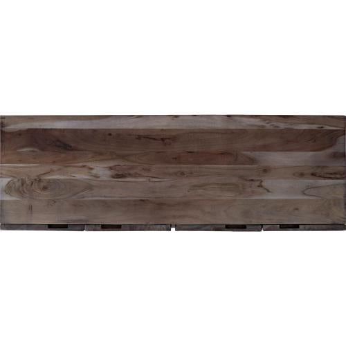 Nature's Edge 54" Server Buffet – Solid Acacia with Hairpin Legs
