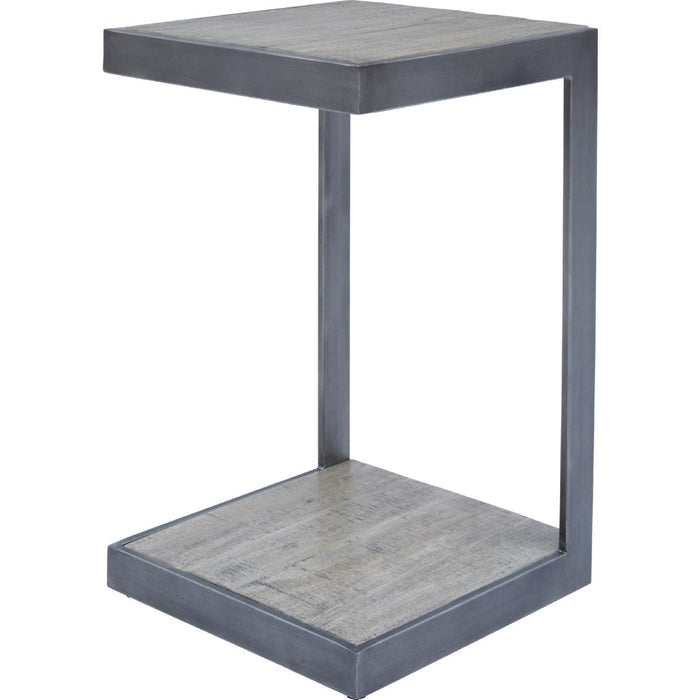 Global Archive C End Table (Antique Grey)