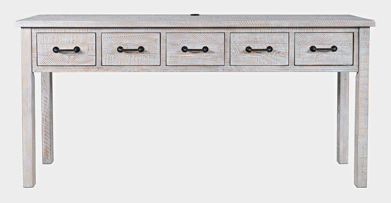 North Coast 5 Drawer Console Table