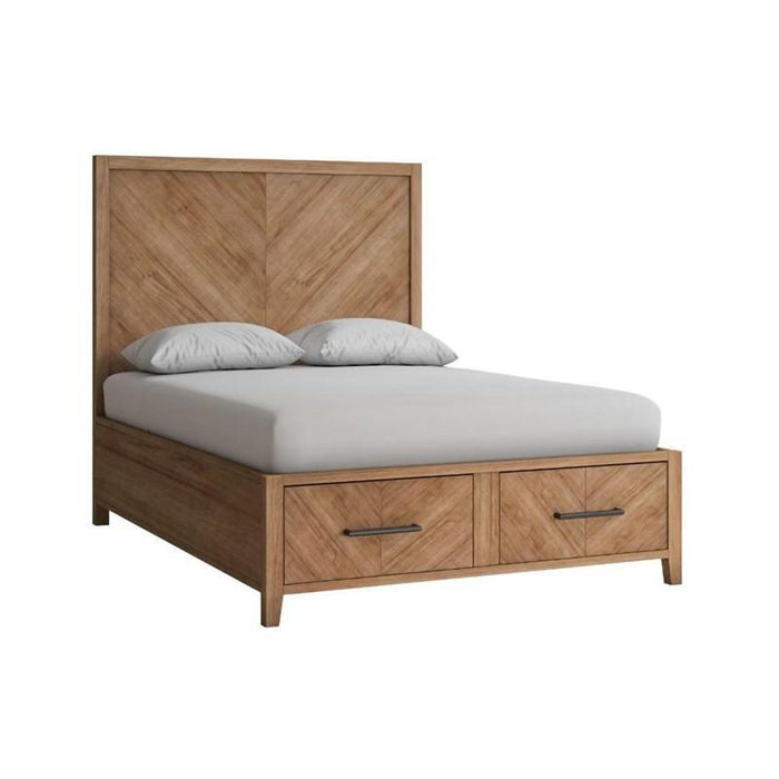 Eloquence King Storage Bed (Natural)