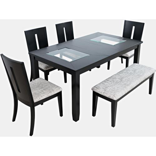 Urban Icon 66" Dining Table (Black)