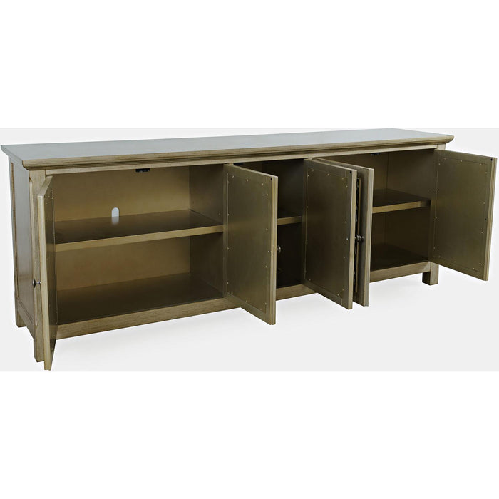 Isabella 86" KD Accent Cabinet (Champagne)