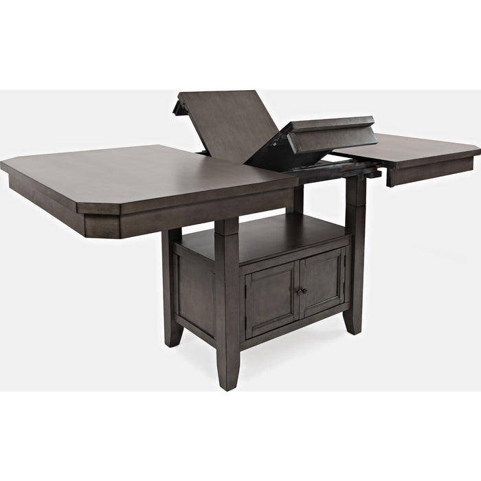 Manchester 78" Standard or Counter Height Dining Table (Grey)