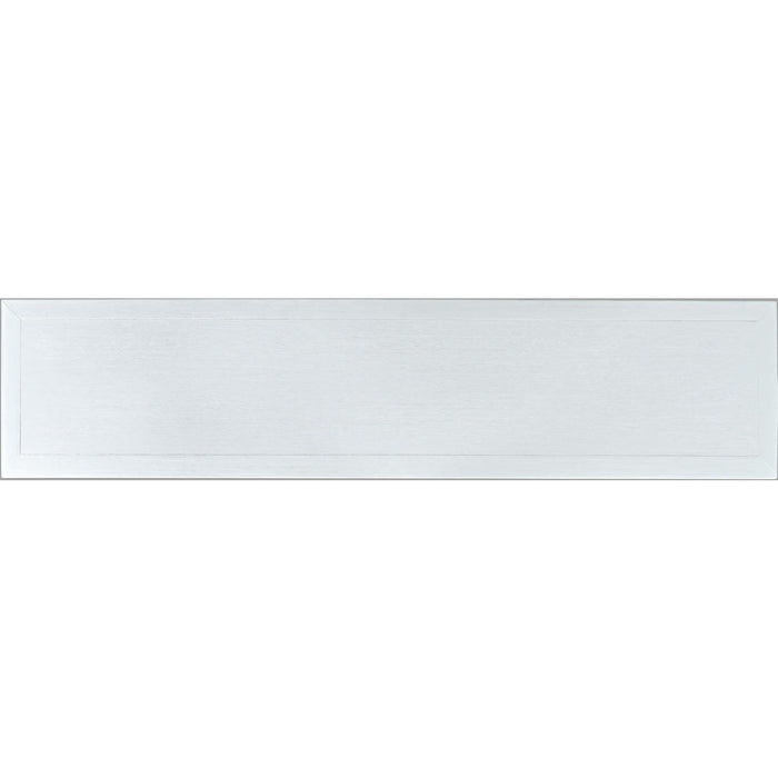 Gramercy 79" Chevron Accent Cabinet (Brushed White)