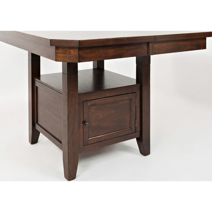 Manchester 54" Standard or Counter Height Dining Table (Acacia)