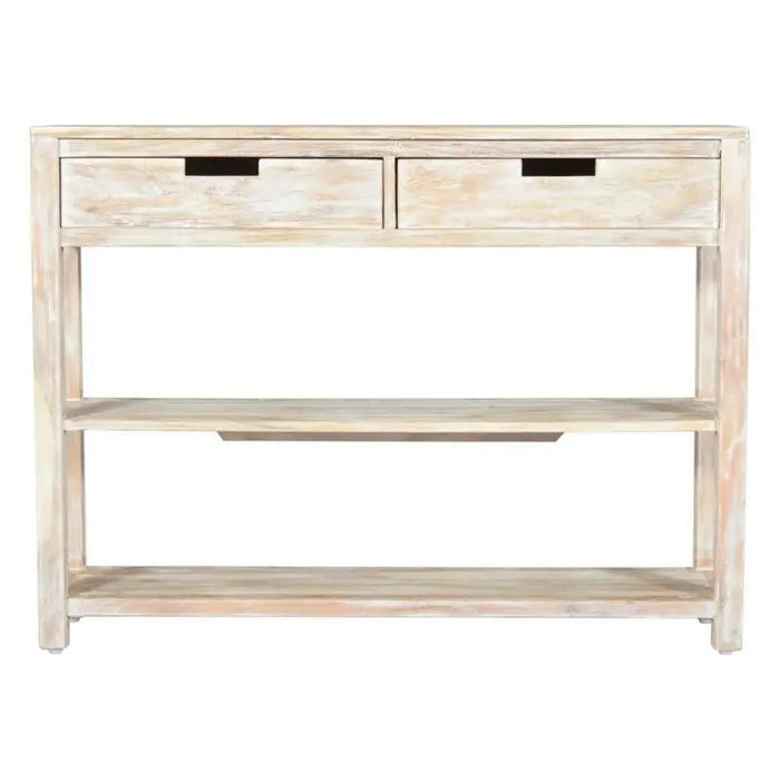 Reynolds 2 Drawer Sofa Table (Wash)