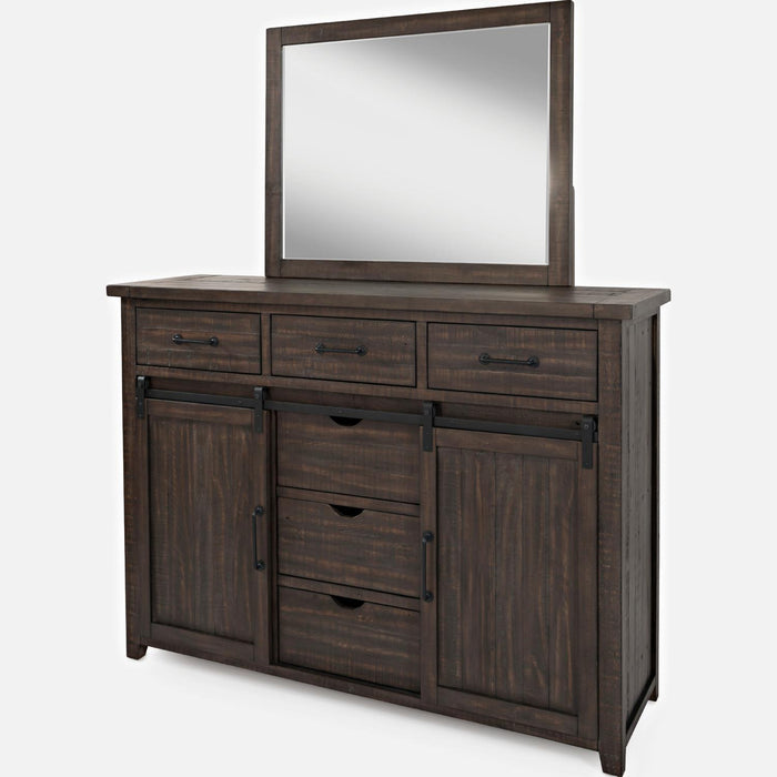 Madison County Door Dresser (Barnwood Brown)