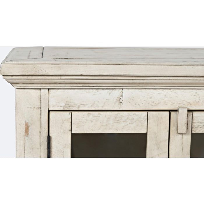 Rustic Shores 70" Sideboard Cabinet (Distressed Off White)