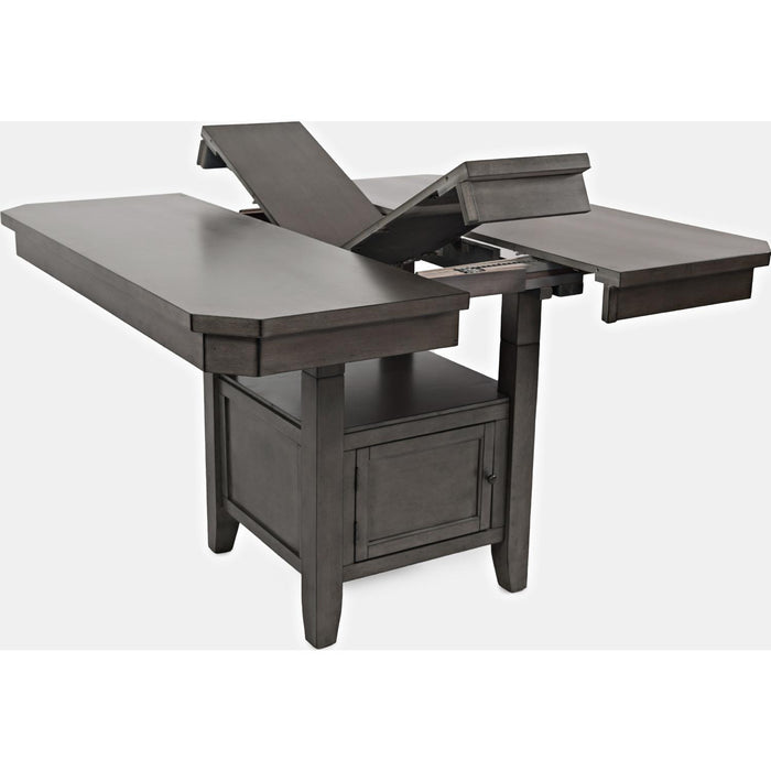 Manchester 54" Standard or Counter Height Dining Table (Grey)