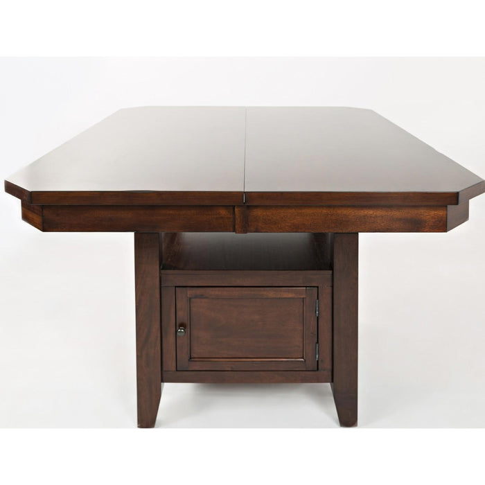 Manchester 54" Standard or Counter Height Dining Table (Acacia)