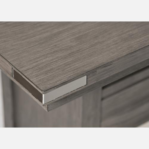 Altamonte 42" Extension Counter Dining Table (Brushed Grey)