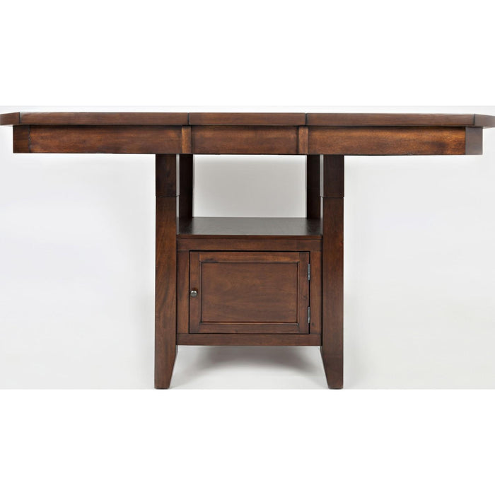 Manchester 54" Standard or Counter Height Dining Table (Acacia)