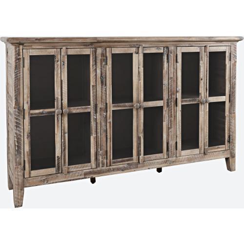 Rustic Shores 70" Accent Cabinet (Grey)