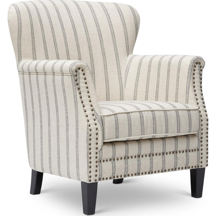 Layla Accent Chair (Flax Fabric)